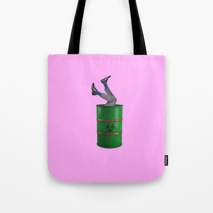 toxic masculinity pink Tote Bag