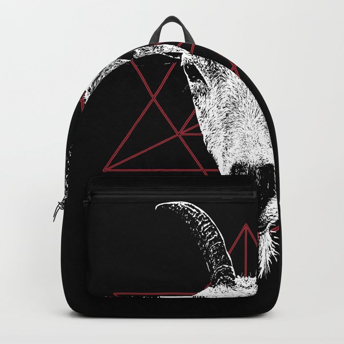 Satanic Goat | Occult Art Backpack