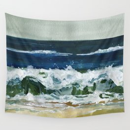 Waves 2 Wall Tapestry