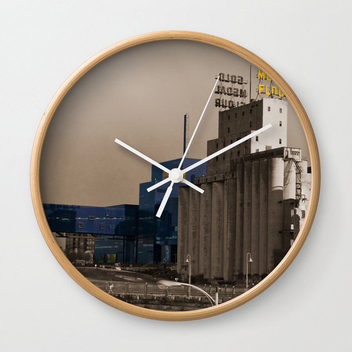 Old and New Wall Clock
