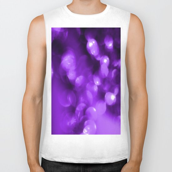 Soft Shimmer Biker Tank