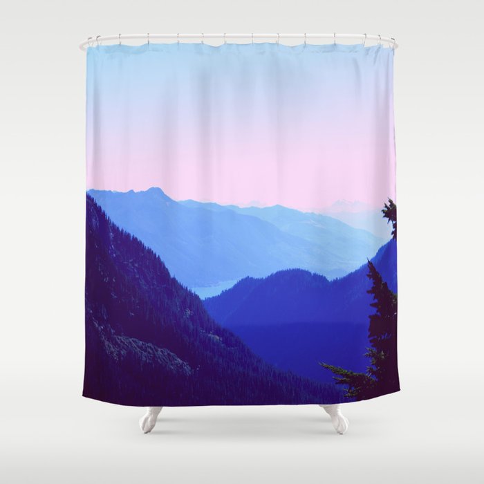 Blue Mountains Shower Curtain