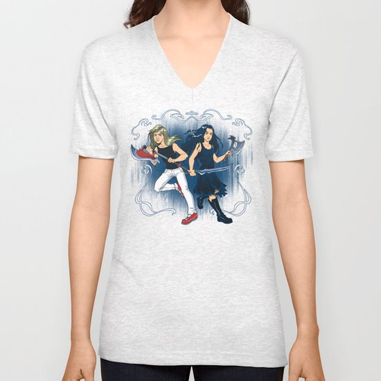 Axe Sisters Unisex V-Neck