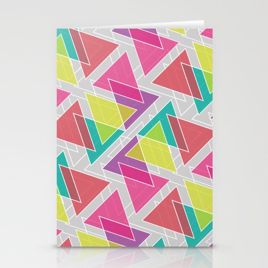 Let's Celebrate The Triangle Stationery Cards