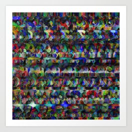 Symphony of Colors Art Print