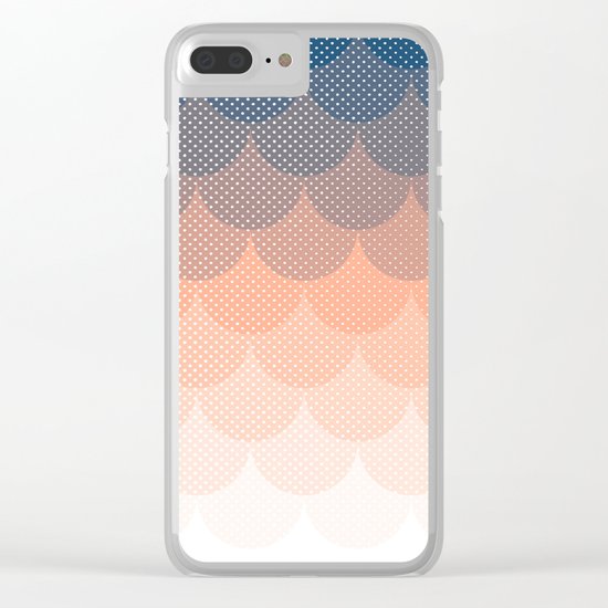 Abstract Clouds Clear iPhone Case