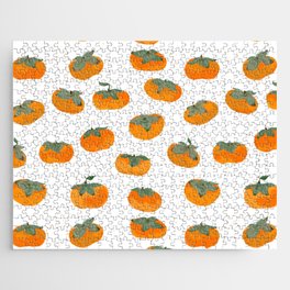 pretty persimmon Jigsaw Puzzle