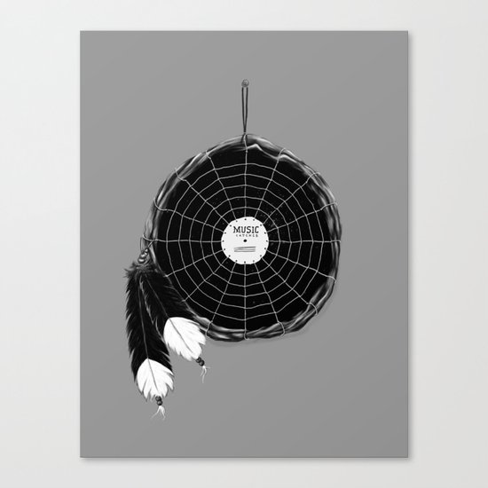 Music Catcher Canvas Print