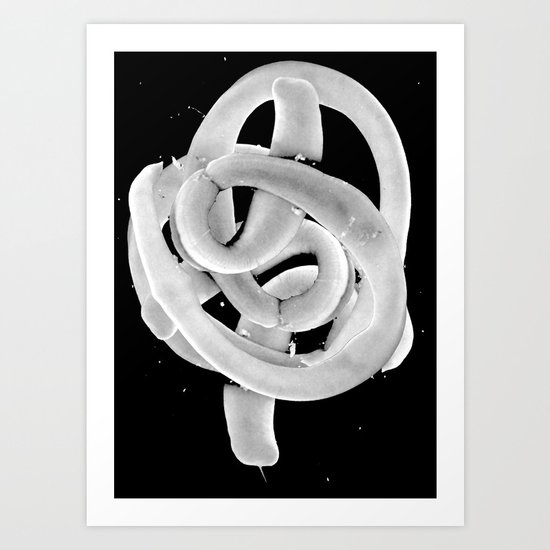 Tragics 02 - Tapeworm(s) Art Print
