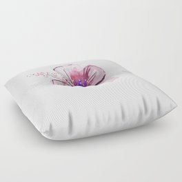 Little Lilac Flower Floor Pillow