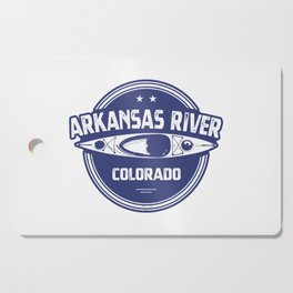 Arkansas River Colorado Cutting Board