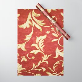 Leaf Pattern Design Wrapping Paper