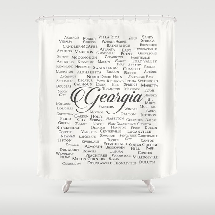 Georgia Shower Curtain By Finlaymcnevin Society6