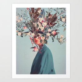 I was hidden but You saw me Art Print