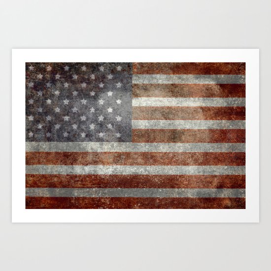 "Old Glory", The Star-Spangled Banner Art Print