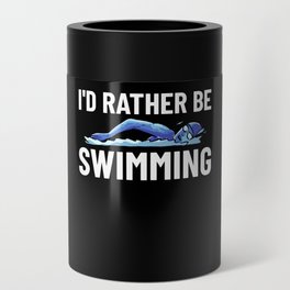 Swimming Coach Swim Pool Swimmer Lesson Can Cooler