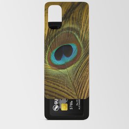 peacock feathers Android Card Case