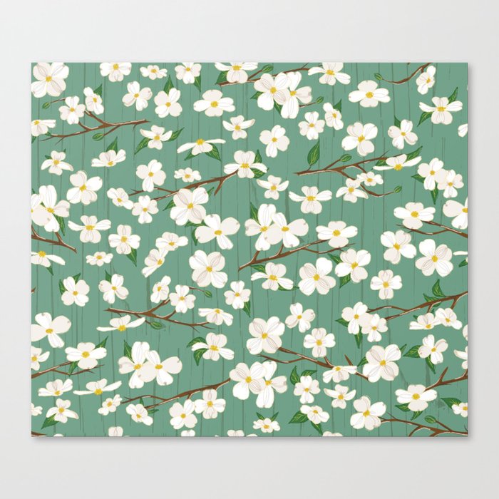 Dogwoods in Bloom Canvas Print