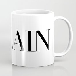 Villain minimal logo Coffee Mug