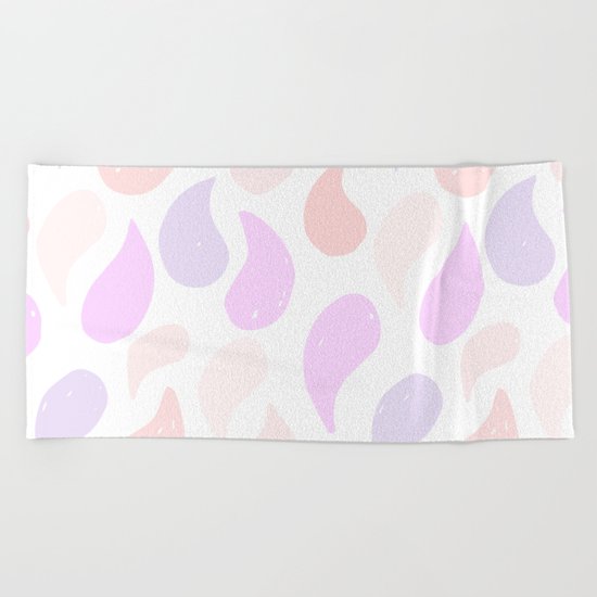 Ice-cream drops Beach Towel
