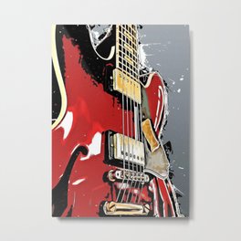 Guitar music art Metal Print | Fine, Music, Photo, Painting, Oil, Digital, Acoustic, Guitar, Musicart, Watercolor 