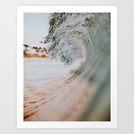 summer waves xiii Art Print
