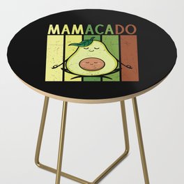 Mamacado Funny Avocado Mom Side Table