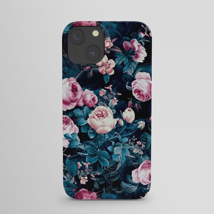 Roses Blue iPhone Case