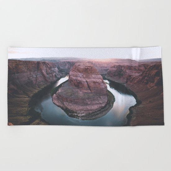 Canyon of dreams #landscape Beach Towel