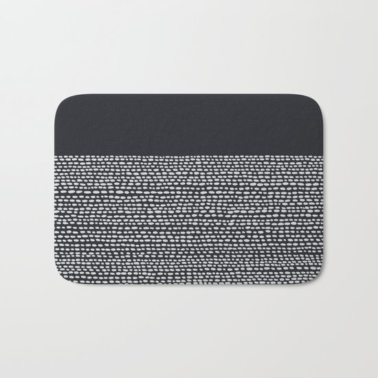 Riverside (Black) Bath Mat