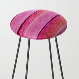 Abstract painting with fuchsia and pink colors Counter Stool