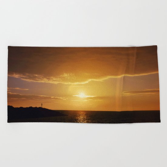 City Sunlight #2 Beach Towel