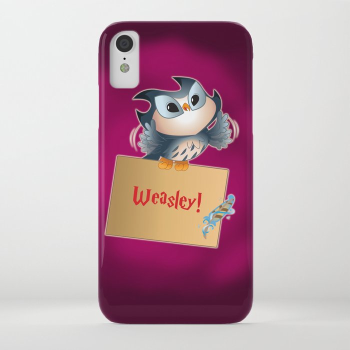 Pigwidgeon a replacement owl iPhone Case