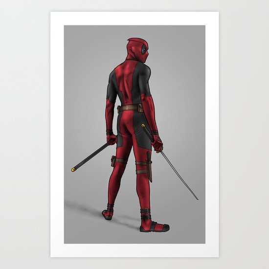 Deadpool Art Print