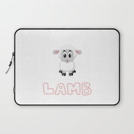 ITS NOT ABOUT THE BUNNY IT&#39;S ABOUT THE LAMB EASTER Laptop Sleeve