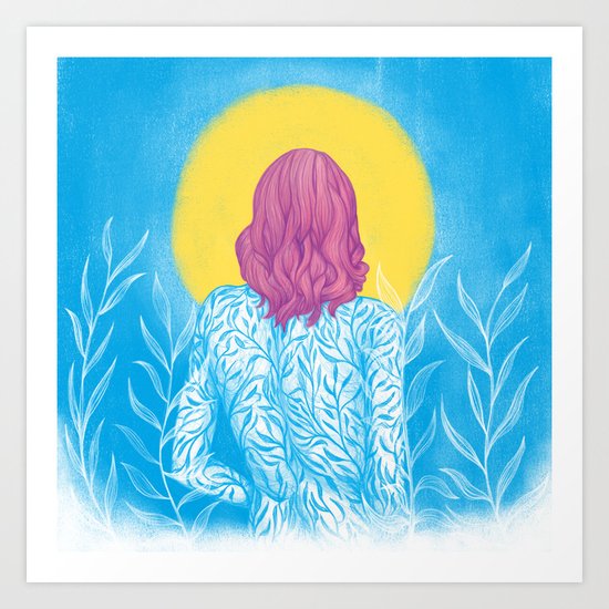 Lunna Art Print