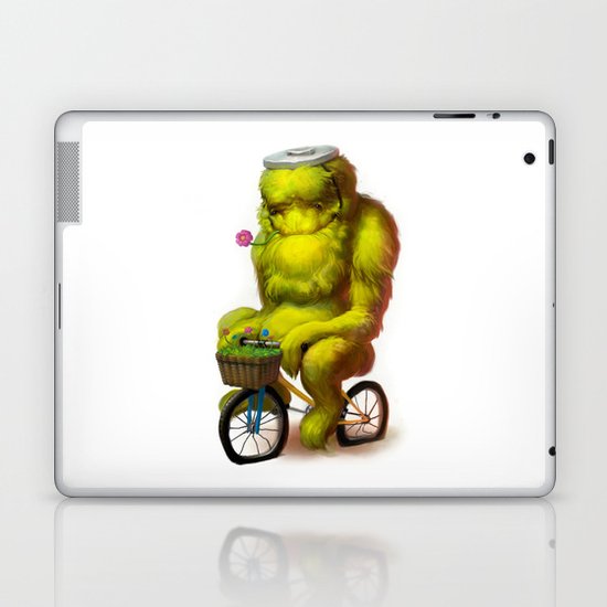 Bike Monster 1 Laptop & iPad Skin