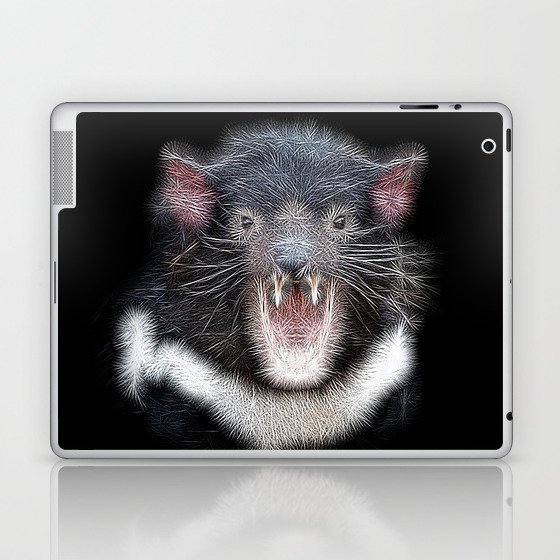 Spiked Tasmanian Devil Laptop & iPad Skin