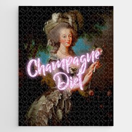 'Champagne Diet' Marie Antoinette  Jigsaw Puzzle