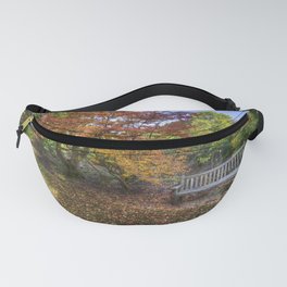 Autumn Bench Fanny Pack