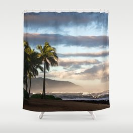North Shore Hawaii Shower Curtain