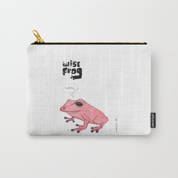 wise frog Carry-All Pouch