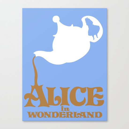 Alice in Wonderland Canvas Print