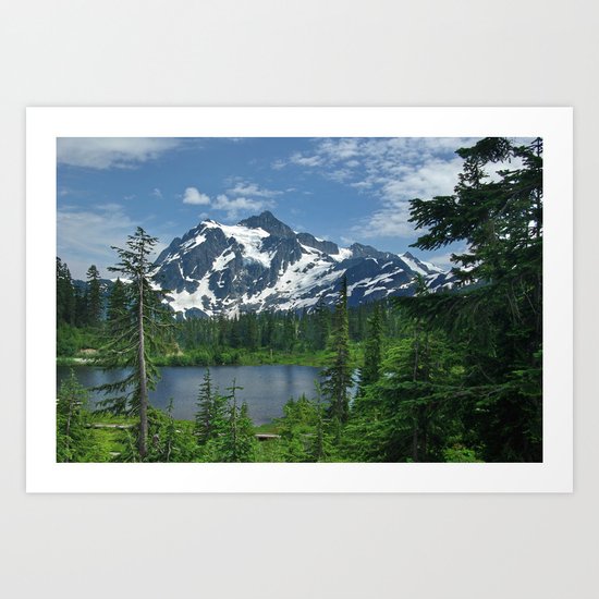 Mount Shuksan Art Print
