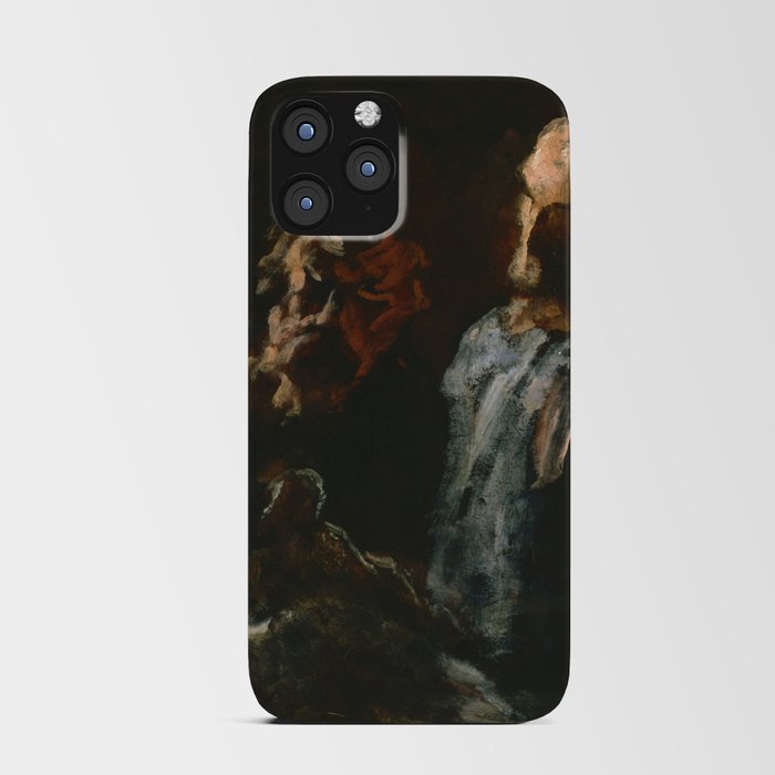 Honoré Daumier "Two Sculptors" iPhone Card Case