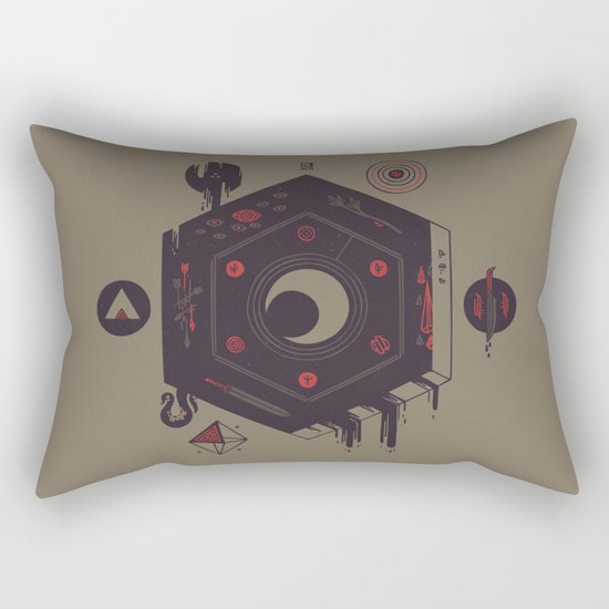 Crescent Rectangular Pillow
