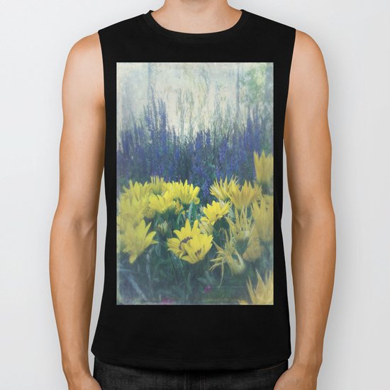 Small Summer Garden Biker Tank