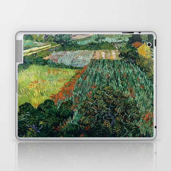 Field with Poppies by Vincent van Gogh Laptop & iPad Skin