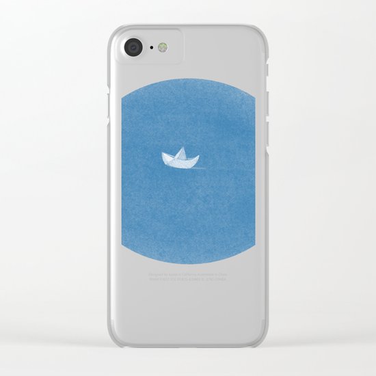 into the sea Clear iPhone Case