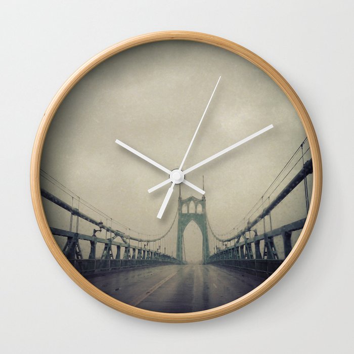 St. Johns Bridge Wall Clock